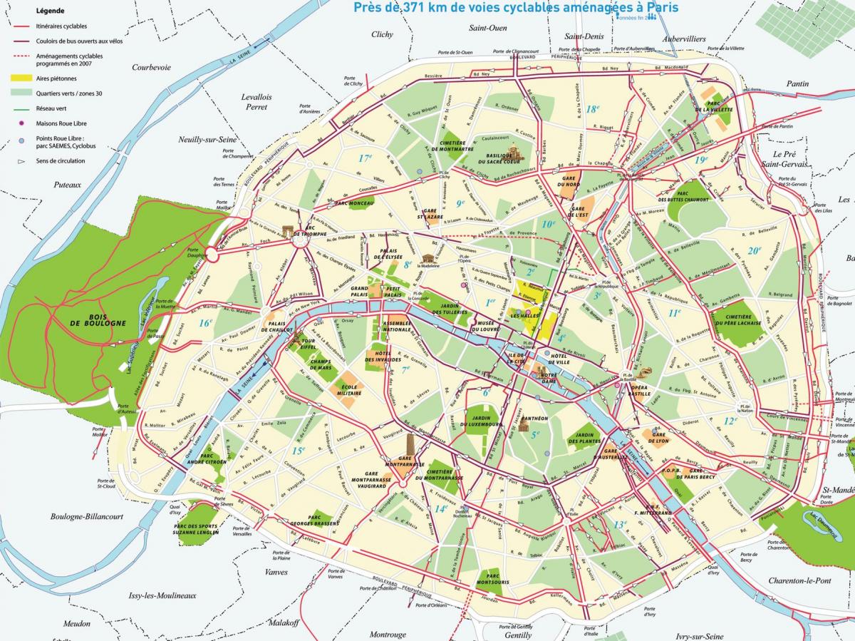 Žemėlapis dviračių takai