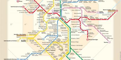 Žemėlapis RER